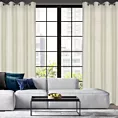 Zasłona naturalna o luźnym splocie w stylu cottage core 140x250 cm przelotka LIDIA Eurofirany