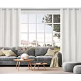 Zasłona kremowa welwetowa 100% zaciemniająca 140x250 cm przelotka NITA Eurofirany