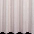Zasłona szyta na taśmie fala pudrowo różowa z miękkiej tkaniny w stylu eko