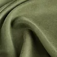 Poszewka szyta DORA - HIT jasnozielona z miękkiej tkaniny o welurowej strukturze