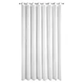 Firana biała z gładkiej matowej tkaniny 300x250 cm przelotka TIRSA Eurofirany