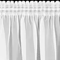 Firana biała z gładkiego matowego woalu 400x250 cm taśma LUCY Eurofirany
