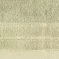 Ręcznik kąpielowy 70x140 cm bawełniany kolor beżowy z welwetową bordiurą 500 g/m2 DAMLA Eurofirany