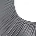 Prześcieradło jersey z gumką 220x200 cm z bawełny kolor stalowy 190 g/m2 Eurofirany Premium