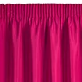 Zasłona amarantowa z matowej gładkiej tkaniny 140x270 cm taśma RITA Eurofirany