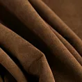 Roleta rzymska DORA - HIT ciemnobrązowa z miękkiej tkaniny o welurowej strukturze