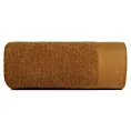 Ręcznik kąpielowy 50x90 cm bawełniany kolor miodowy o ryżowej strukturze 550 g/m2 RISO Eurofirany