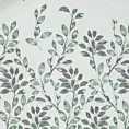 Pościel 160x200 cm z mieszanki włókien kolor biały, zielony zdobiony motywem roślinnym CLARISSA Design 91 Eurofirany