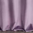 Zasłona szyta na taśmie fala ENYA liliowa z miękkiej półmatowej tkaniny welwetowej