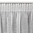 Zasłona naturalna w stylu eko o płóciennym splocie 140x270 cm taśma KATRIN Eurofirany