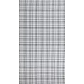 Tkanina zasłonowa z nadrukiem kraty, miękka w dotyku Eurofirany