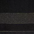 Ręcznik kąpielowy 70x140 cm bawełniany kolor czarny z ozdobną bordiurą 500 g/m2 NESSY Eurofirany