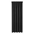 Zasłona czarna z tkaniny welurowej 420x260 cm tunel Dora Eurofirany
