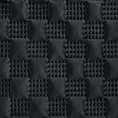 Narzuta welwetowa czarna 220x240 cm pikowana metodą hot press SOFIA 4 EUROFIRANY PREMIUM