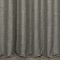 Zasłona szyta na taśmie 8 cm stalowa z tkaniny o grubym splocie