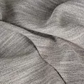 Obrus szyty popielaty z tkaniny z dodatkiem lnu, z melanżowym splotem ekologiczna
