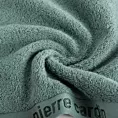 Ręcznik kąpielowy 50x90 cm bawełniany kolor ciemnomiętowy 430 g/m2 EVI Pierre Cardin Eurofirany