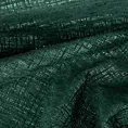 Roleta rzymska zielona z szenilowej tkaniny z dodatkiem połyskującej nici