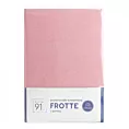 Prześcieradło frotte z gumką 180x200 cm z bawełny kolor pudrowy róż 170 g/m2 Design 91 Eurofirany