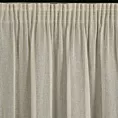 Dekoracja okienna kremowa z drobnej siateczki z błyszczącą nicią 140x270 cm taśma EMILIA Eurofirany