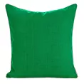 Poszewka na poduszkę 45x45 cm z gładkiej tkaniny wodoodpornej do ogrodu i na taras zielona GARDEN 3 Eurofirany