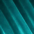 Zasłona welwetowa turkusowy SAMANTA z połyskiem 140x250 cm na przelotkach Eurofirany