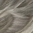 Firana naturalna z rysunkiem poziomych nitek na błyszczącym tle 140x250 cm przelotka RACHEL Eurofirany