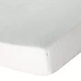 Prześcieradło polarowe z gumką 180x200 cm kolor kremowy 250 g/m2 FLANO Eurofirany
