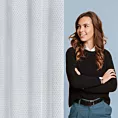 Firana biała z siateczki niewymagająca prasowania 140x250 cm przelotka CINDY Eurofirany