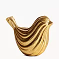 Figurka dekoracyjna w formie złotego ptaszka Eurofirany