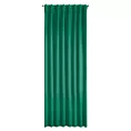 Zasłona ciemnozielona zaciemniająca 140x300 cm taśma imitująca flex MILAN Eurofirany