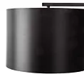 Lampa stołowa nocna czarna LINA minimalistyczna na metalowej podstawie Eurofirany