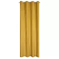 Zasłona miodowa z wytłaczanego welwetu 140x250 cm przelotka LILI Eurofirany