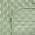 Narzuta welwetowa jasnozielona 170x210 cm pikowana metodą hot press SOFIA 4 EUROFIRANY PREMIUM