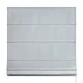 Roleta rzymska srebrna z miękkiego welwetu zaciemniającego typu BLACKOUT o gramaturze 400g/m2