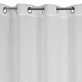 Zasłona biała o strukturze deszczyku z etaminy 140x250 cm przelotka ANGELICA Eurofirany