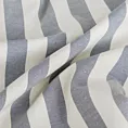 Tkanina zasłonowa o  płóciennym splocie w paski Eurofirany