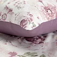 Pościel 220x200 cm bawełniana kolor biały, fioletowy wzór kwiatowy styl romantyczny SPRING 27 Eurofirany