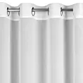Firana biała z lekkiej tkaniny szyfonowej z delikatnym połyskiem 295x160 cm przelotka ARLETA Eurofirany