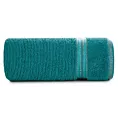 Ręcznik do rąk 30x50 cm bawełniany kolor turkusowy z błyszczącą bordiurą 530 g/m2 FILON Eurofirany