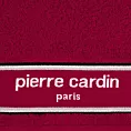 Ręcznik kąpielowy 50x90 cm bawełniany kolor czerwony 450 g/m2 z żakardową bordiurą i haftowanym logiem marki Pierre Cardin KARLA Eurofirany