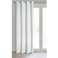 Zasłona biała z tkaniny welwetowej 140x250 cm przelotka ROSA Design 91 Eurofirany