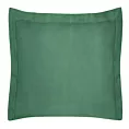 Poszewka na poduszkę 40x40 cm bawełniana z satynowym połyskiem butelkowa zieleń NOVA COLOUR Eurofirany