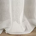 Dekoracja okienna biała z błyszczącą nicią 140x250 cm przelotka FELICIA Eurofirany