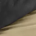 Pościel 160x200 cm z makosatyny bawełnianej kolor beżowy, czarny EVA 8 Eva Minge Eurofirany