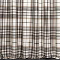 Tkanina zasłonowa o płóciennym splocie w kratkę Eurofirany
