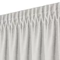 Zasłona jasnoszara z tkaniny welurowej 420x260 cm taśma - Dora Eurofirany