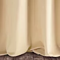 Zasłona kremowa z gładkiego welwetu 140x250 cm przelotka PIERRE Eurofirany