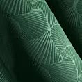 Zasłona zielona wytłaczana z tkaniny welwetowej 140x250 cm przelotka ELIEN Design 91 Eurofirany