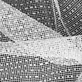 Firana biała o strukturze drobnej siatki 400x250 cm przelotka KATRIANA Eurofirany